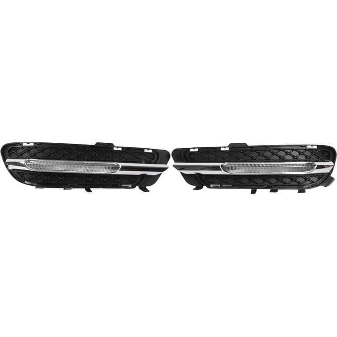 Paar Mistlamp Dagrijverlichting 2128851623 2128851574 Vervanging voor W212 E250 E300 E350 black