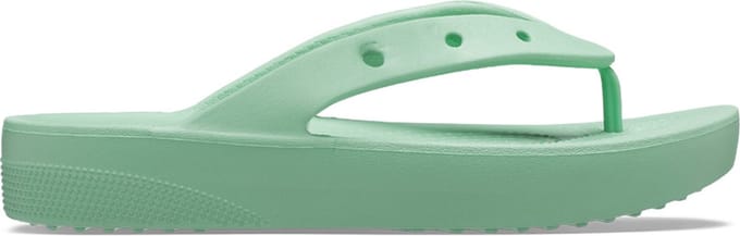 Crocs Classic Platform Flip Jade Stone Groen Maat 34/35 US W5