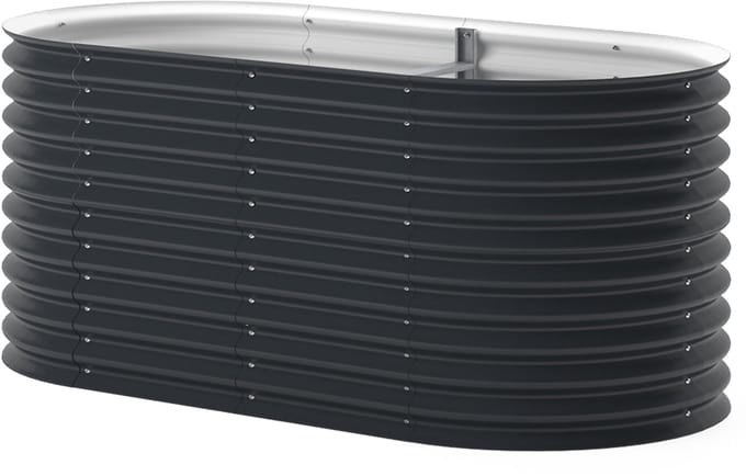 OK-Living Hoogbed – 200 x 100 cm Antraciet