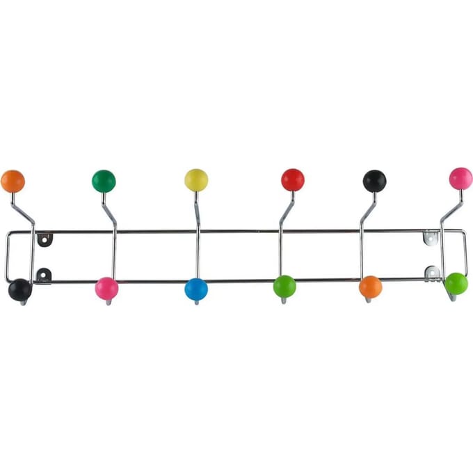 Hoedenrek met gekleurde ballen Present Time Saturnus XL