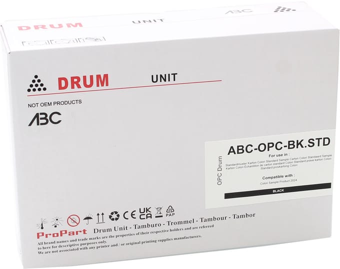 ABC huismerk drumunit geschikt voor Oki 46857508 zwart geschikt voor Oki C824 C824DN C824N C834 C834NW C834DNW C844 C844DNW