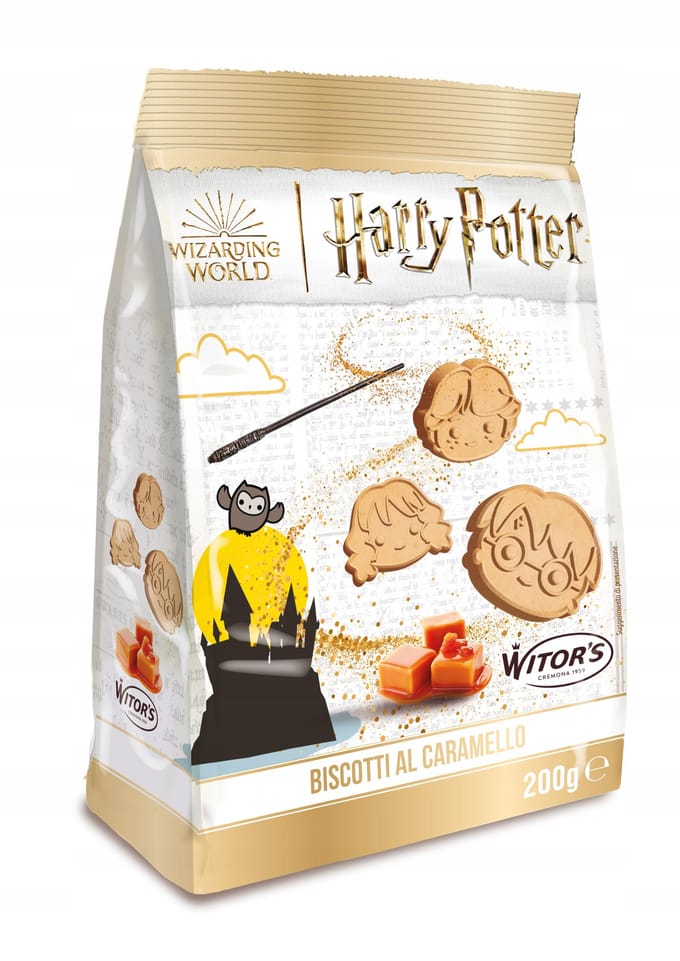 Biscuits Shortbread Caramel Italien Harry Potter 200G