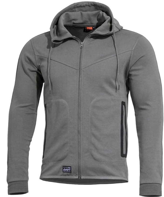 Pentagon Pentathlon 2.0 Sweatshirt Met Rits Grijs XL Man