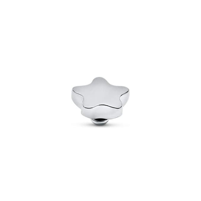 Melano Twisted Basic Star Steentje Zilver