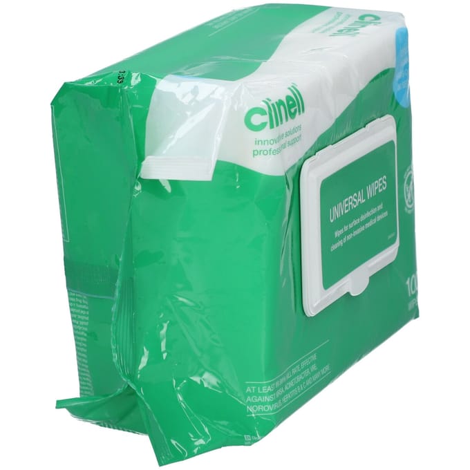 CLINELL® Lingettes universelles 100 Doekjes