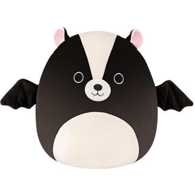 Squishmallows Skyler the Black Skunk Bat 30cm Knuffels en pluche