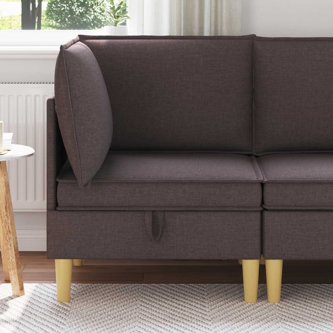 vidaXL - Sofa - met - opslag - Stof