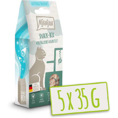 MjAMjAM - Snack-Box - Exquise Kalfsfilet 35 g x 5