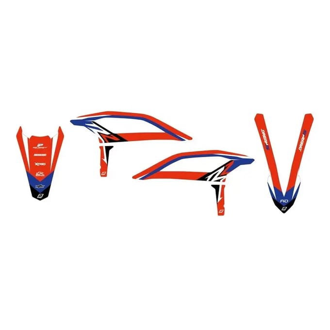 Motorfiets decoratie kit Blackbird Racing Dream Graphic 5