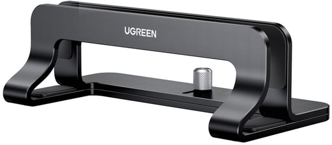 Verticale UGREEN LP258 (25706) Laptopstandaard voor laptops met een dikte van 12mm - 26mm, Zwart