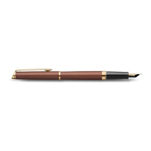 Waterman Hémisphère Fountain Pen | Copper Red (The Understated Edit Collection) | Medium Nib with Blue Ink | Gift Box