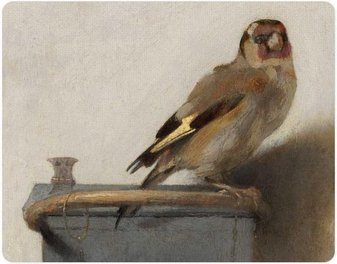 Muismat , Carel Fabritius, Het Puttertje