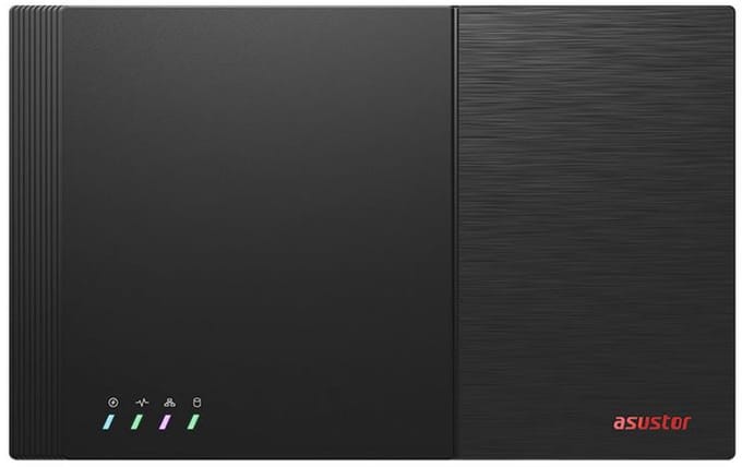Asustor FS6706T data-opslag-server NAS Compact Intel® Celeron® N5105 4 GB DDR4 Zwart