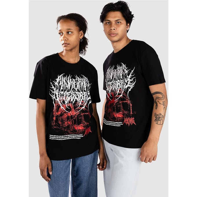 Any Means Necessary Call Of The Void T-Shirt zwart