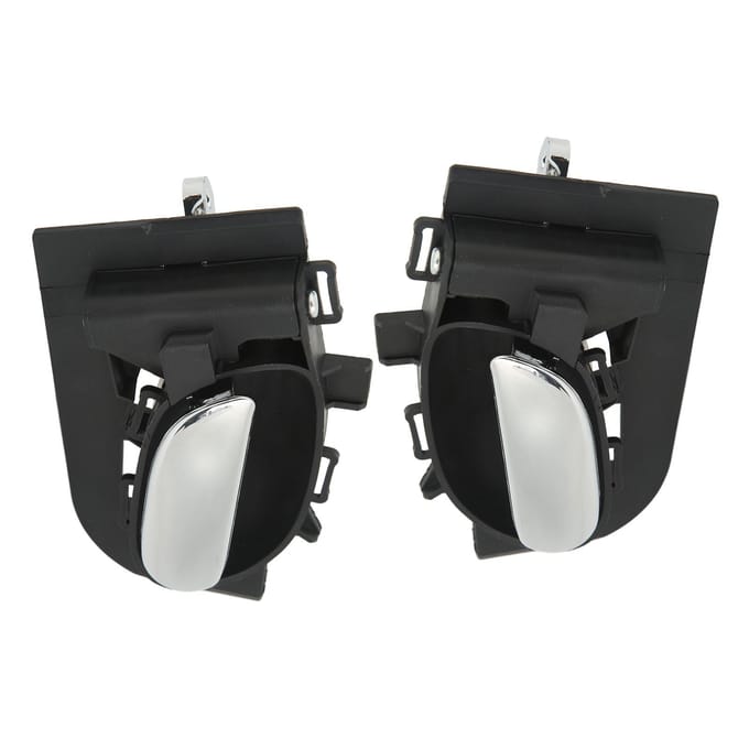 1 Paar Interieur Deurklink Autodeur Binnenklink Vervanging voor Peugeot 206 207 white