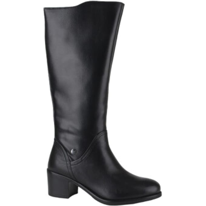 Caprice 9-9-2550-43 022 Black Nappa Dames Laarzen - Zwart - 38