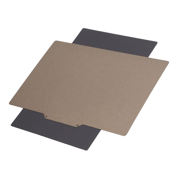 Veerstalen Bouwplaat Magnetisch 200x300mm 2-zijdig Poedergecoat PEI 3D Printer Accessoires black