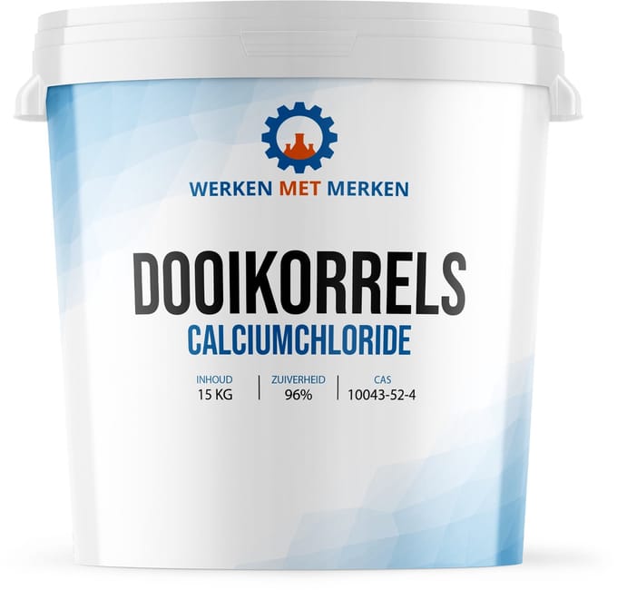 Dooikorrels - Emmer, 15KG - Sneldooier - Strooizout - Calciumchloride