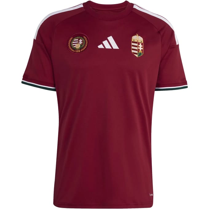 Adidas Hungary Truien/Replica's Heren - Rood - Maat S - Poly Mesh