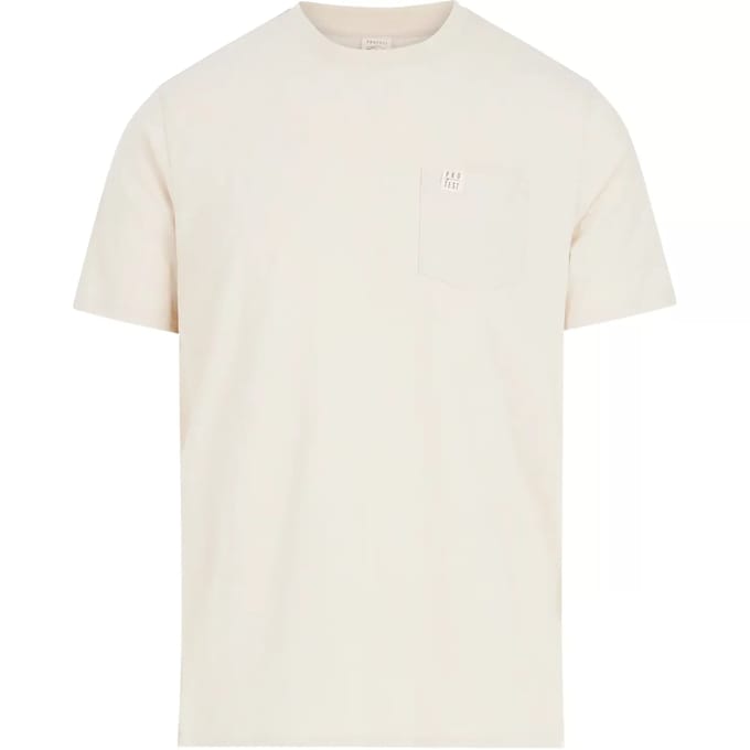 Protest PRTCruz – T shirt Heren – Korte mouwen – Ronde hals – Wit