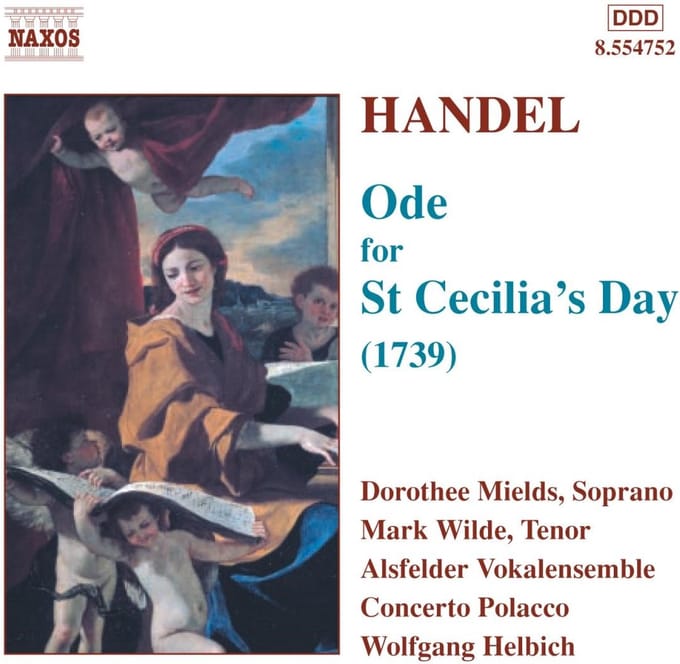 Dorothee Mields, Mark Wilde, Alsfelder Vokalensemble, Concerti Polacco - Händel: Ode For St.Cecilia's Day (CD)