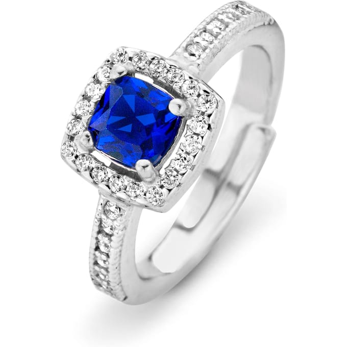 Orphelia Dames 925 Sterling Zilveren Ring - Zilver ZR-7199/BL