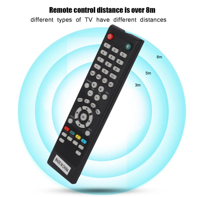 TV-afstandsbediening Afstandsbediening Universele tv-controller voor SEIKI gray