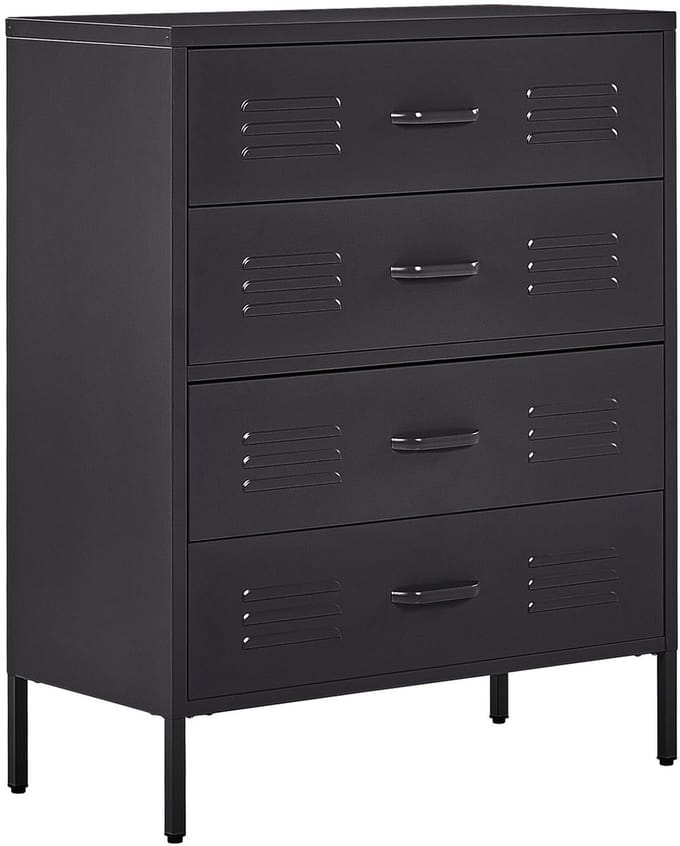 ENAGO - Commode - Zwart - Staal