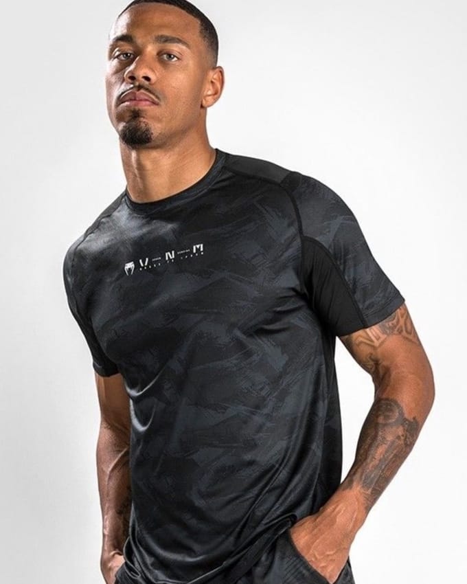 Venum Electron 3.0 Dry Tech T-shirt S/S Zwart - S