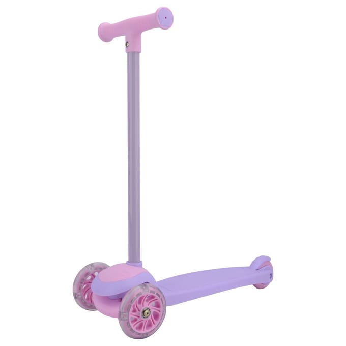 Alert - Step Scooter - Driewieler - Roze & Paars
