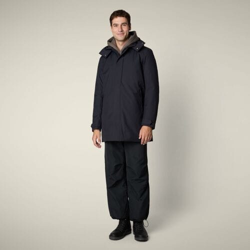 Parka Jas Save The Duck D41584M WOLT21/3 SAM-90010 BLUE BLACK