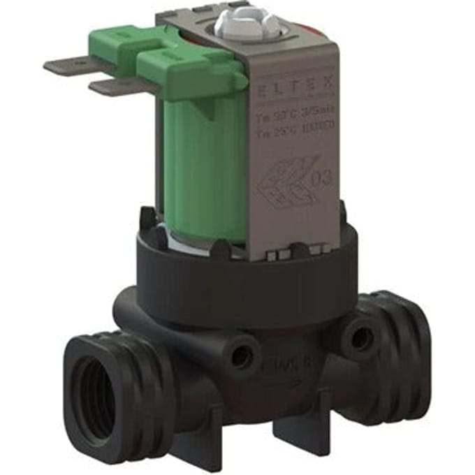 Magneetventiel G1/2'' NC Polyamide EPDM 0.2-10bar/3-145psi 12VDC Drinkwater