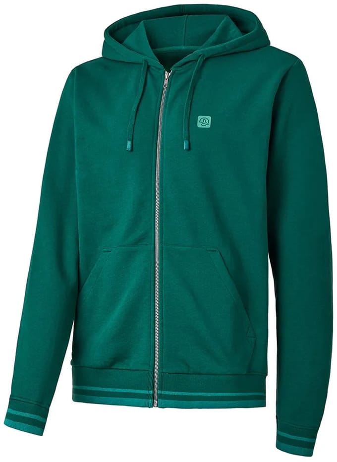 Ternua Shores Regenerative Sweatshirt Met Rits Groen 2XL Man