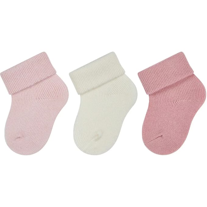 Wollen sokken voor meisjesbaby's Sterntaler (x3)