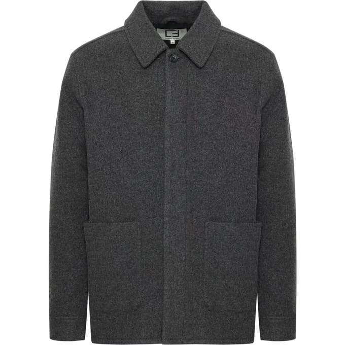 Wollen gewatteerde jas Casual Friday Carl