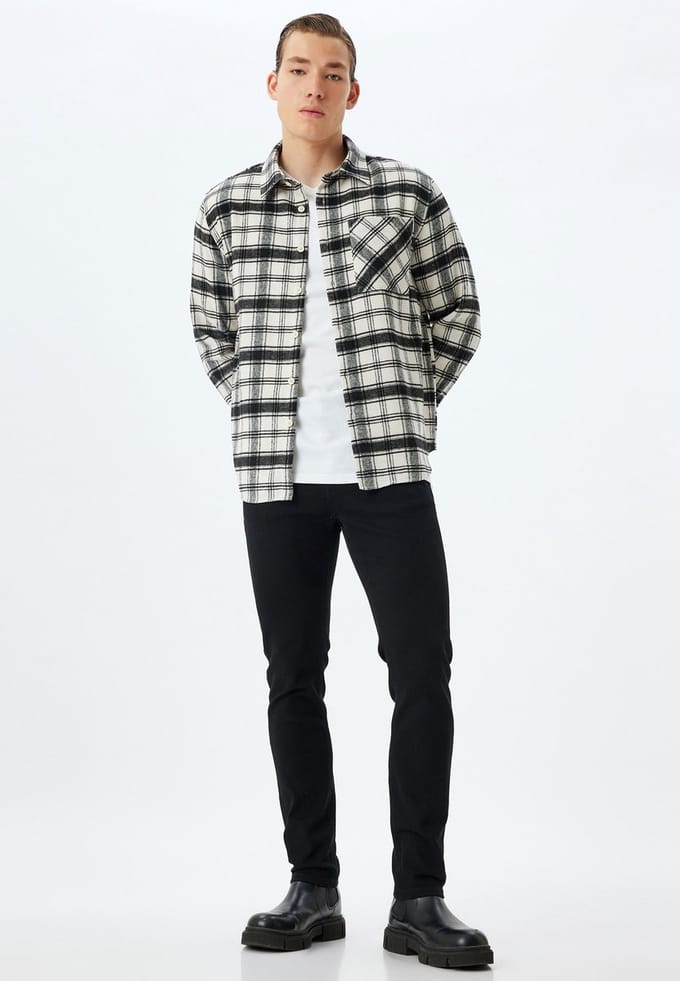 Normale taille Slim Jeansbroek