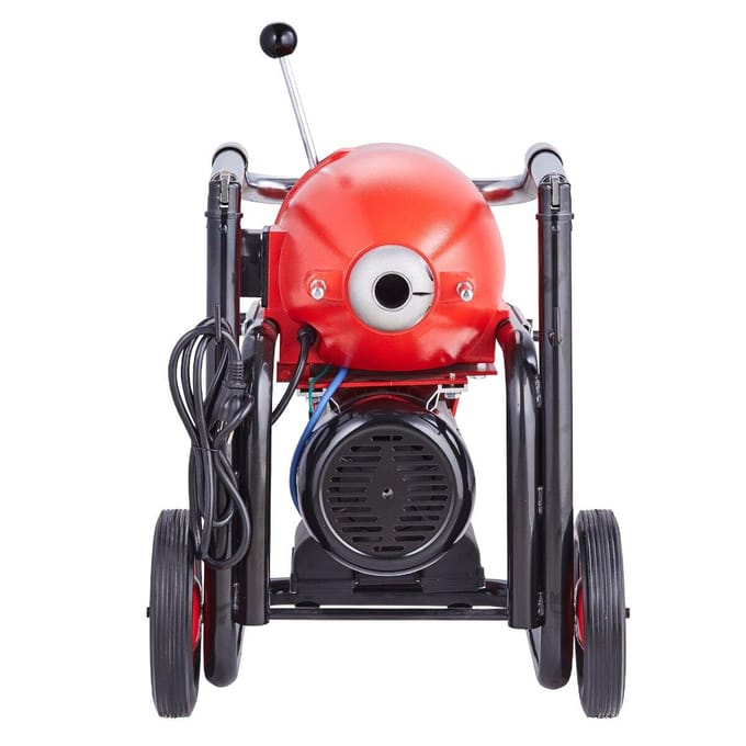 Machine de curage de canalisation 120FT x 6/5  1100W Serpent Auger Sectionnel Alimentation Manuelle