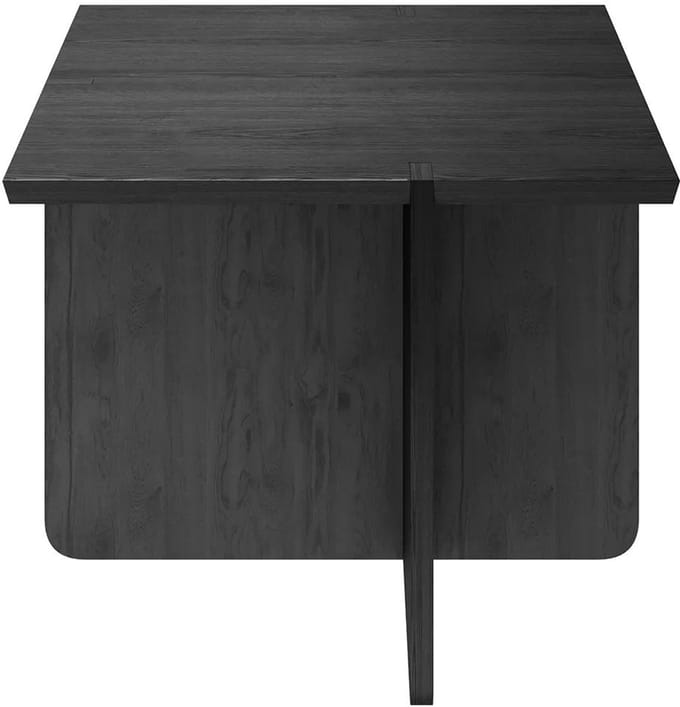 Engawa Bijzettafel Black Oak Medium | Zwart | Hout