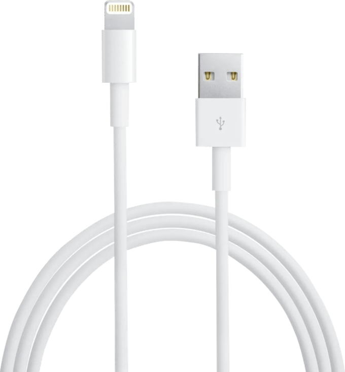 Apple USB kabel naar lightning - 1 meter