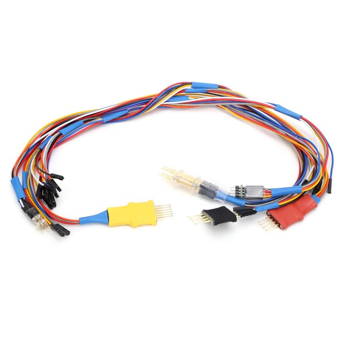 5 stuks Sonde Adapters Set Werken zonder Soldeerpennen Werkt ECU voor Xprog voor iProg gray