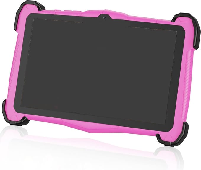 White-Label® Kindertablet Vanaf 3 Jaar - Tablet Kinderen - Kinderspeelgoed - Roze