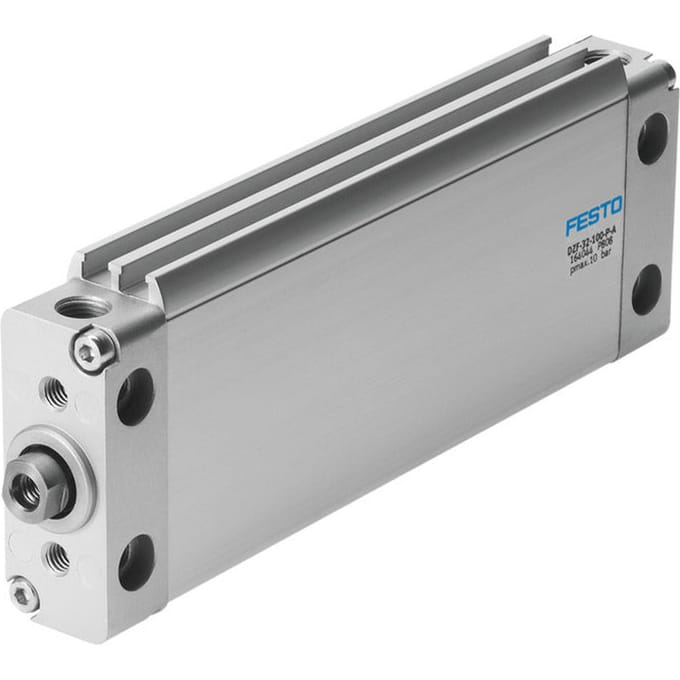 Festo Vlakke Cilinder 40mm Boring 200mm Slag Dubbelwerkend - 164061 - P2DWP