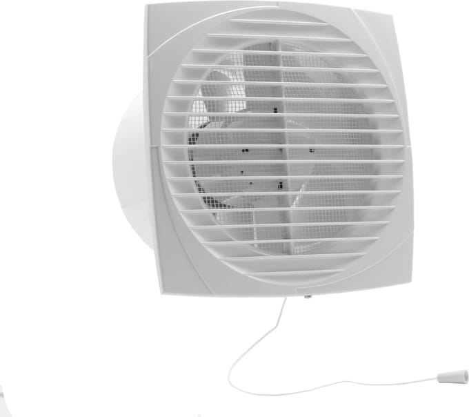 Badkamer-/ toiletventilator DV 150 wit