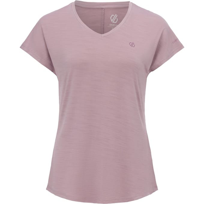 Dare 2B Dames/Dames Vigilant Actief T-Shirt (Mauve schaduw)