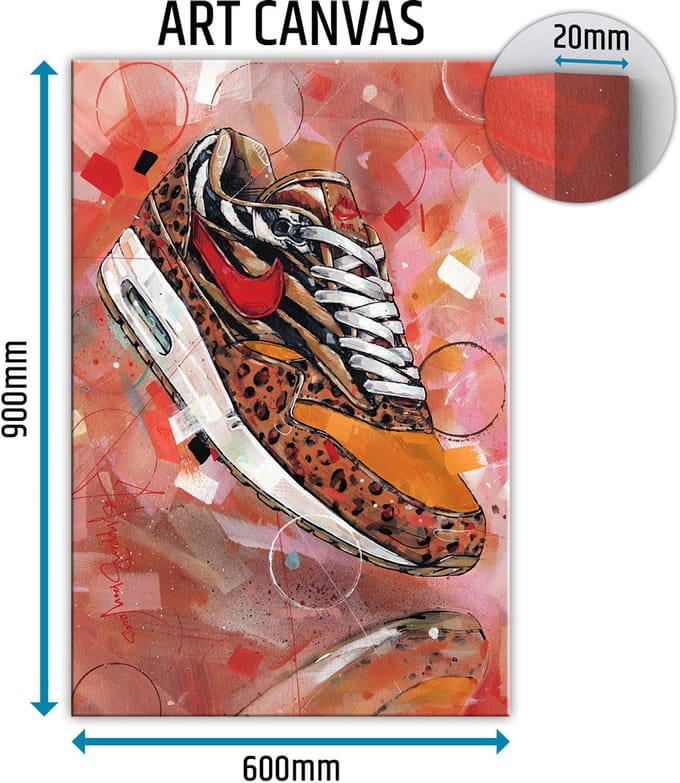 Sneaker canvas Animal pack 3.0 60x90 cm