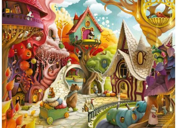 Ravensburger â€“ Home Sweet Home â€“ Legpuzzel â€“ 500 Stukjes