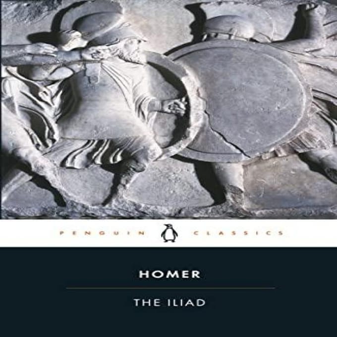 De Ilias van Homerus Paperback Boek 9780140447941