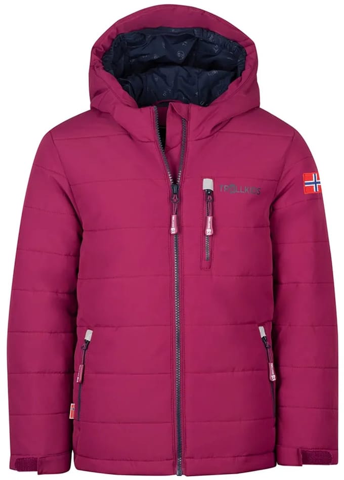 Trollkids Hemsedal Xt Jas Paars,Roze 92 cm Kinderen