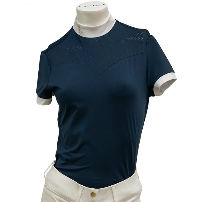Poloshirt Flags&Cup Isadora