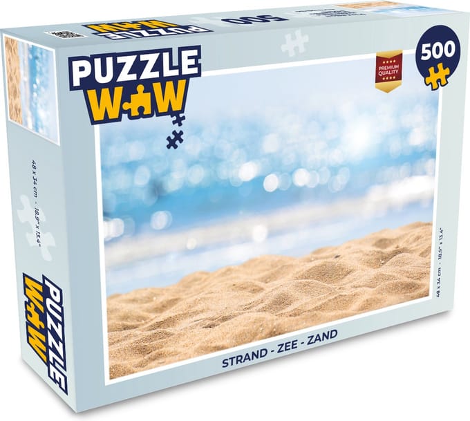 Puzzel Strand - Zee - Zand - Legpuzzel - Puzzel 500 stukjes